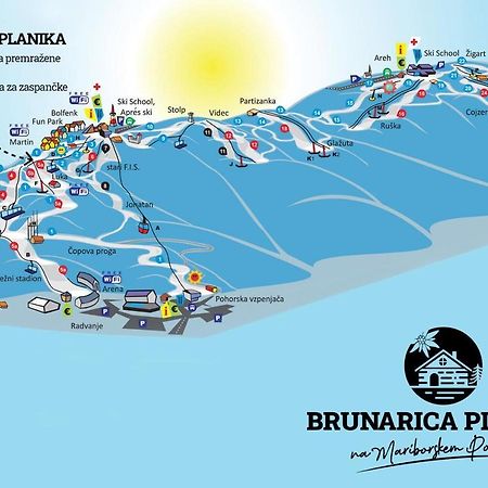 Brunarica Planika Mtb Point Marburgo Esterno foto